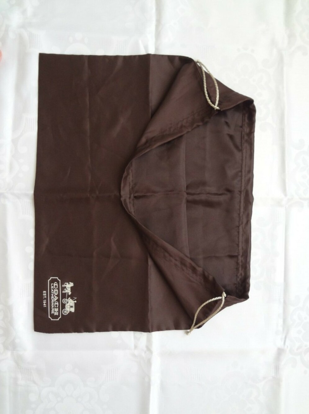 Coach Handbag Protective Cloth Bag for Coach Pocket Book Purse 15" X 19" Wide